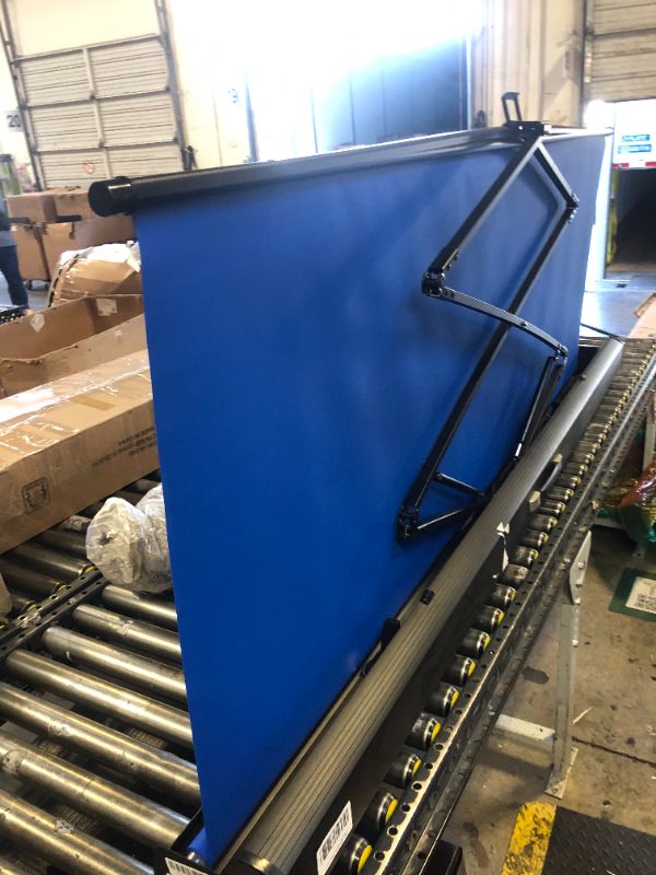 Photo 1 of ?Wider Style? RAUBAY 78.7 x 78.7in Large Collapsible Blue Screen Backdrop Portable Retractable Chroma Key Panel Photo Background with Stand for Video Conference, Photographic Studio, Streaming