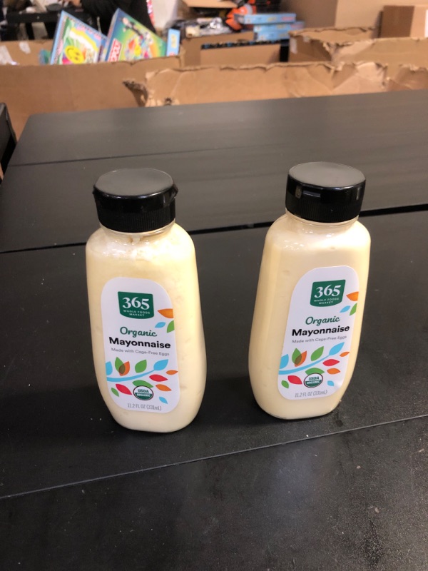 Photo 2 of 365 by Whole Foods Market, Organic Mayonnaise, 11.2 Fl Oz  2PACK 
EXP NOV 9 2024