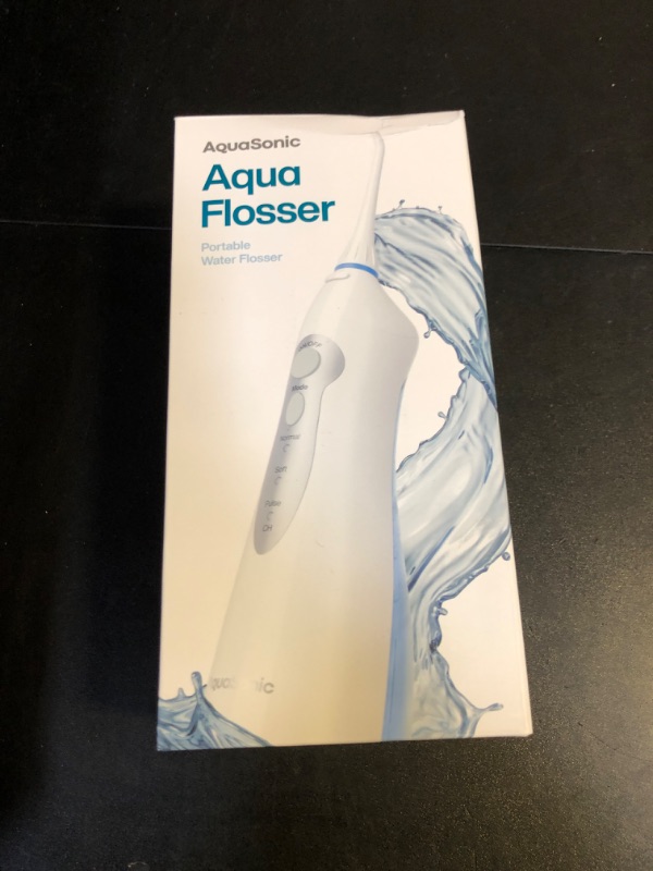 Photo 2 of Aquasonic Aqua Flosser - Professional Cordless Oral Irrigator with 4 Tips and 3