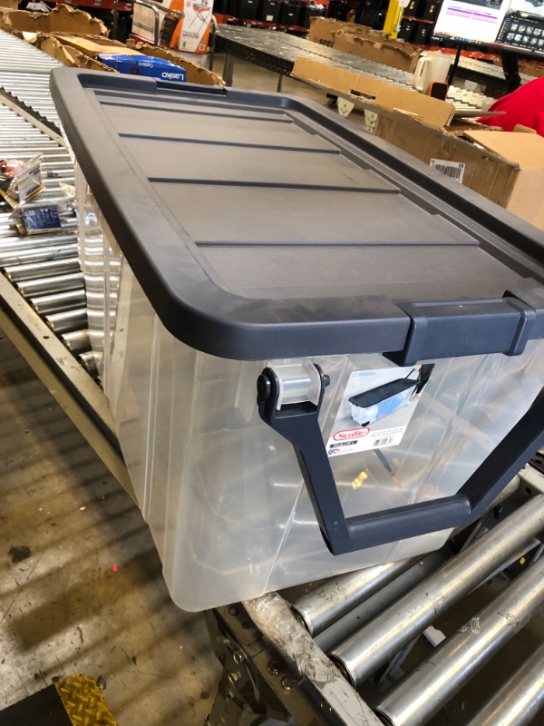 Photo 3 of 160 Qt. Wheeled Storage Box