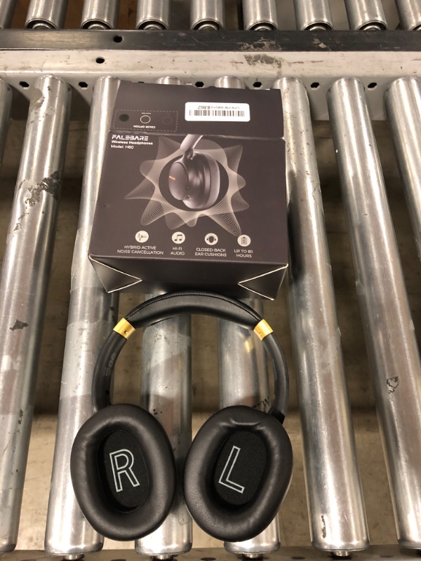 Photo 1 of Falebare Noise Cancelling Headphones, Bluetooth Headphones Over The Ear Headphones Wireless Bluetooth with Mic, 80H Playtime, Deep Bass, Comfort Fit, Portable Lightweight Headphones for Travel, Home