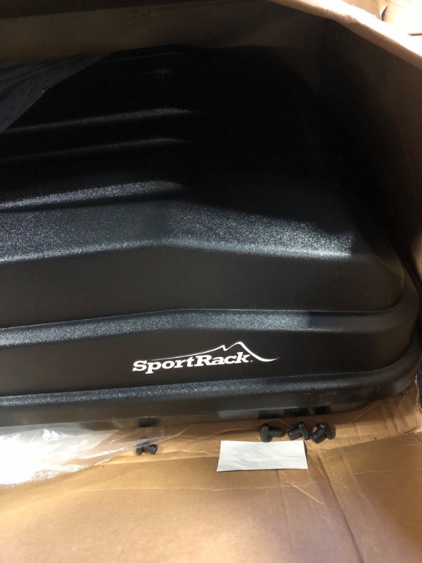 Photo 3 of SportRack Vista XL Rear Opening Cargo Box,Black