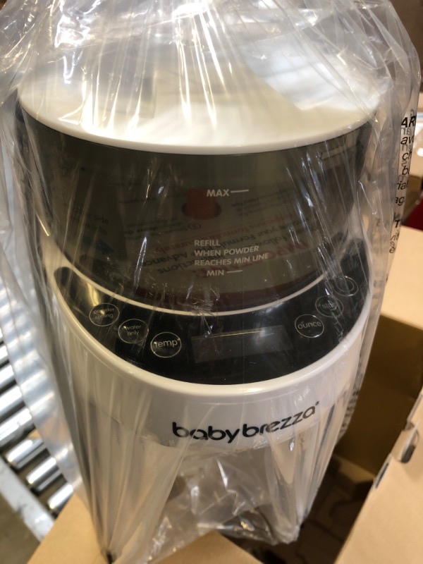 Photo 4 of Baby Brezza New and Improved Formula Pro Advanced Formula Dispenser Machine - Automatically Mix a Warm Formula Bottle Instantly - Easily Make Bottle with Automatic Powder Blending, White Base White