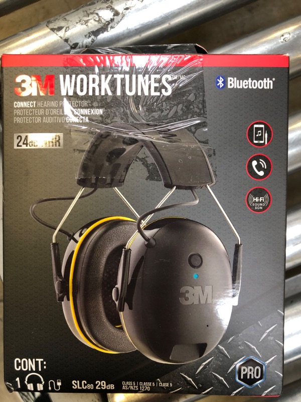 Photo 3 of WorkTunes Connect Wireless Hearing Protector with Bluetooth Technology