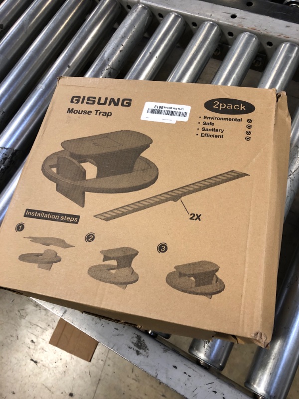 Photo 1 of Mouse Traps for Home: 2 Pack Mouse Trap Bucket Lid with Upgrade Clear Bait Box, 2 Entrances Auto Reset Flip & Slide, Reusable Humane Rat Trap for Indoor Outdoor Use, 5 Gallon Bucket Compatible