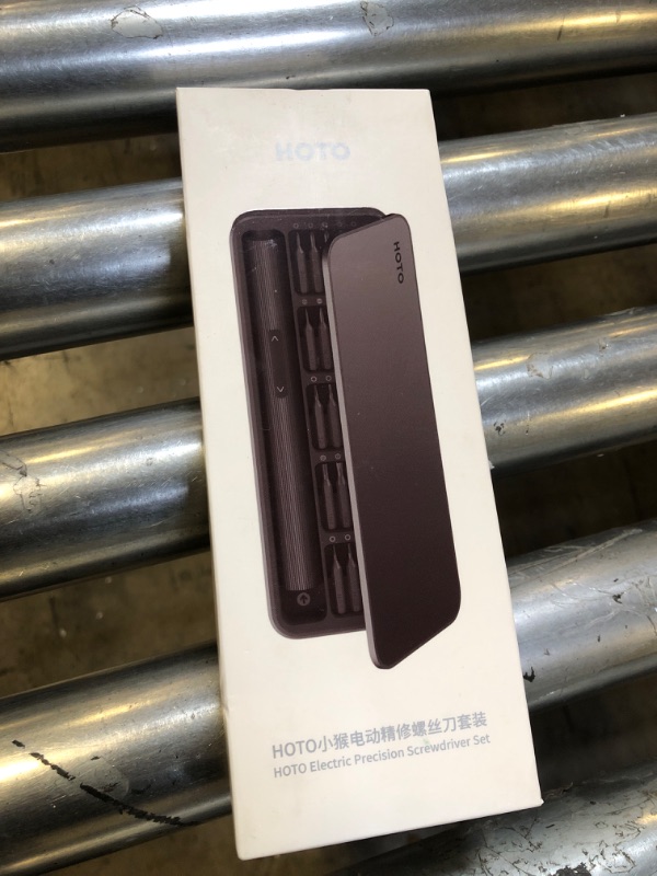 Photo 1 of HOTO Electric Precision Screwdriver Set, 25 in 1 Magnetic Small Screwdriver Set, Mini Electric Screwdriver Set for Eyeglasses, Electronics, Watches, Phones, Laptops, Cameras Repair Kit