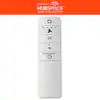 Photo 1 of Universal Smart Wi-Fi 4-Speed Ceiling Fan White Remote Control - For Use Only With AC Motor Fans Powered by Hubspace


