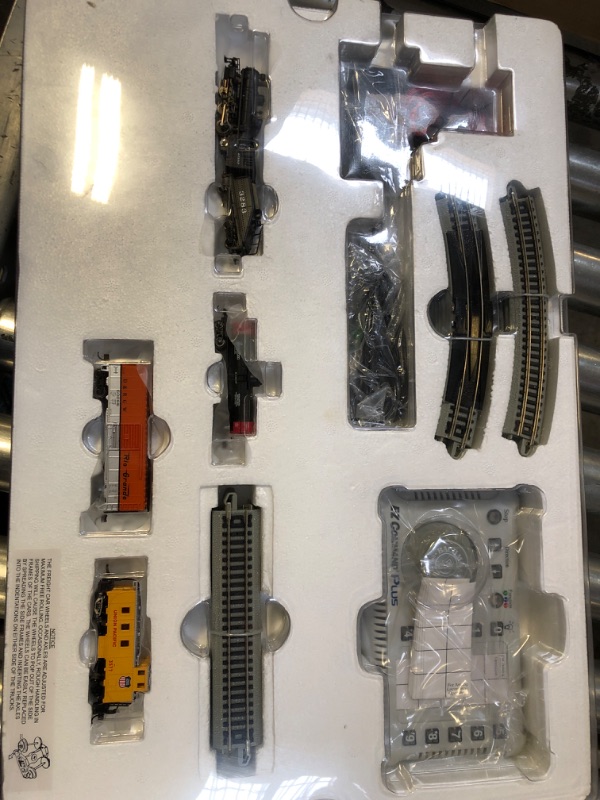 Photo 4 of Bachmann Trains - Whistle-Stop Special DCC Sound Value Ready to Run Electric Train Set - N Scale , Black