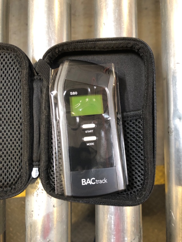 Photo 1 of BACtrack S80 Breathalyzer | Professional-Grade Accuracy | DOT & NHTSA Approved | FDA 510(k) Cleared | Portable Breath Alcohol Tester for Personal & Professional Use