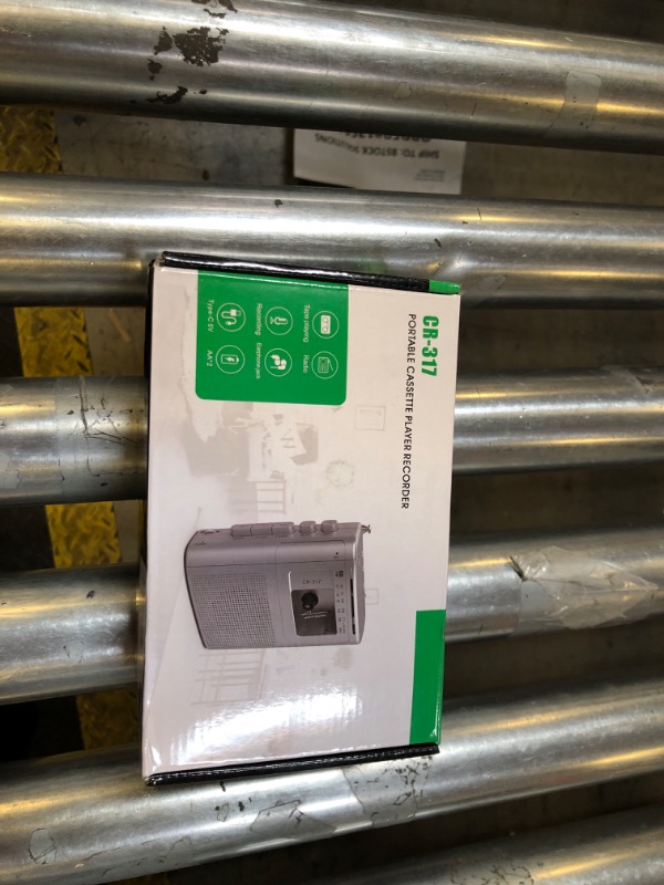 Photo 1 of Cassette Player Recorder with Bluetooth Transmitter Walkman, Portable AM FM Cassette Player with Big Speaker, Stereo Earphone Jack, Support Microphone Recording, 2AA Battery or USB Power for Home