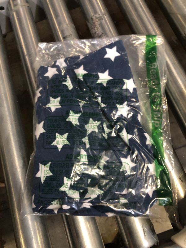 Photo 2 of The Peanutshell Baby Swaddle Blankets for Boys or Girls, Blue Dinosaur & Stars, 3 Pack Wrap Set, 2 Sizes (Medium/Large)