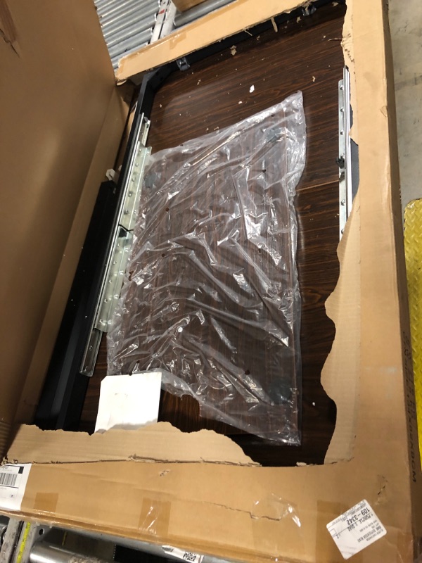 Photo 1 of Feonase 63" Extendable Kitchen Table, Modern Farmhouse Dining Table for 4-8, Wooden Dining Room Table for Small Space, Dining Room, Home Office, Living Room Furniture, Espresso