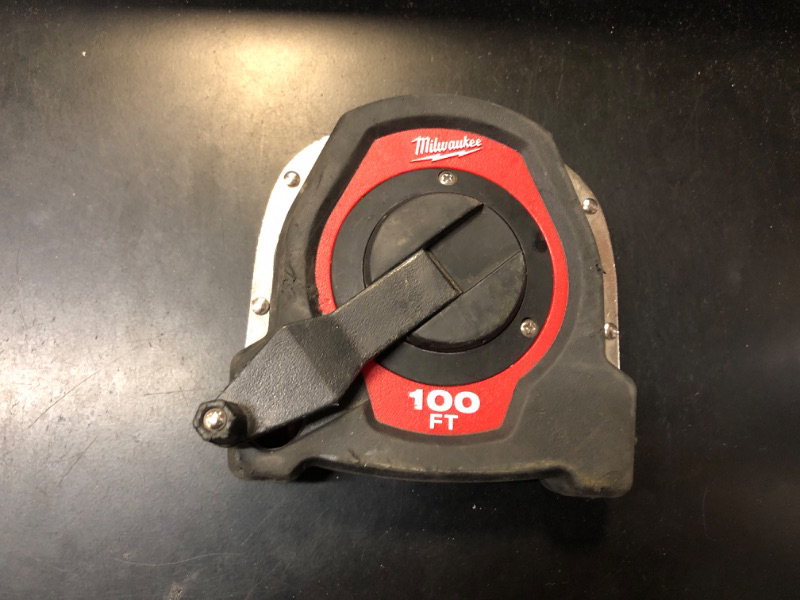 Photo 2 of 100 ft. Closed Reel Long Tape Measure
