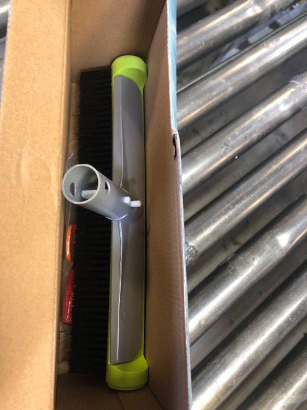 Photo 1 of Sepetrel Pool Brush Head for Cleaning Pool Walls,Heavy Duty Inground/Above Ground Swimming Pool Round Scrub Brushes with Premium Strong Bristle & Reinforced Aluminium Back