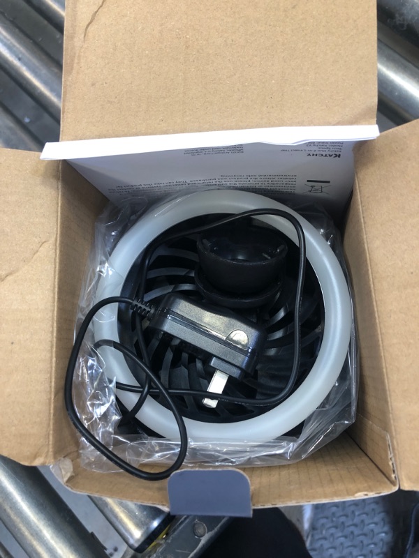 Photo 1 of Katchy Duo Indoor Insect Trap with Scent Pod - Fan Powered with UV Light - Fruit Fly Traps for Indoors - for Fruit Flies, Gnats, Mosquitoes, Moths (Black)