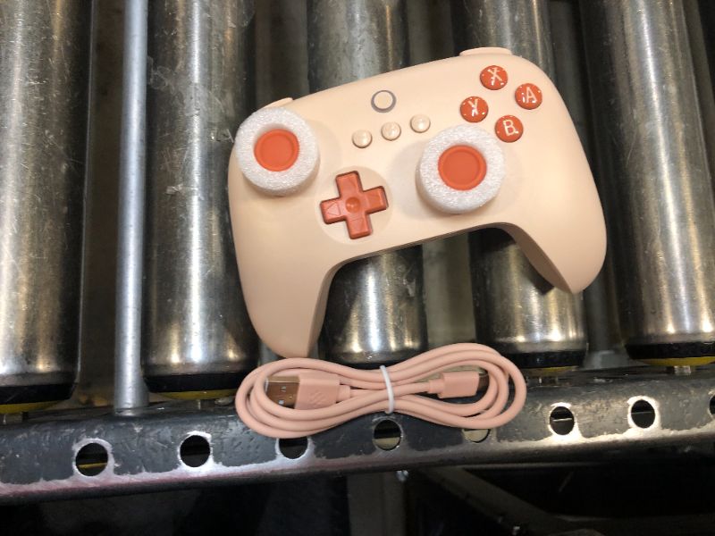 Photo 2 of 8Bitdo Ultimate C Bluetooth Controller for Switch with 6-axis Motion Control and Rumble Vibration (Orange)