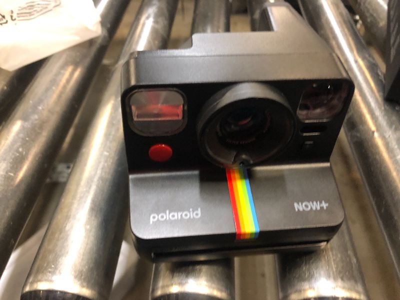 Photo 2 of Polaroid Now+ Generation 2 - Camera + Film Bundle (16 Photos Included) - Black - Bluetooth Connected App Controlled Instant Film Camera-6250