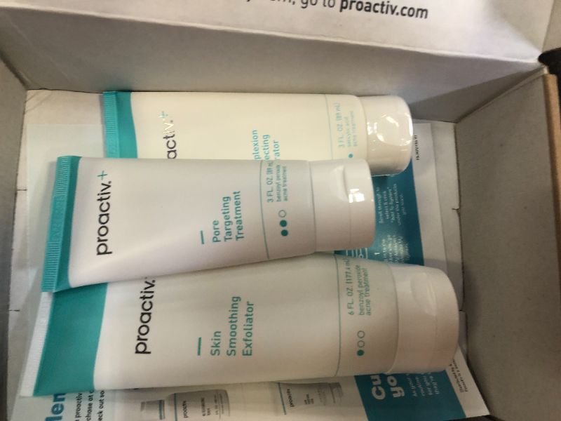 Photo 2 of Proactiv+ 3 Step Advanced Skincare Acne Treatment - Benzoyl Peroxide Face Wash EXP 11/2024-05/2025