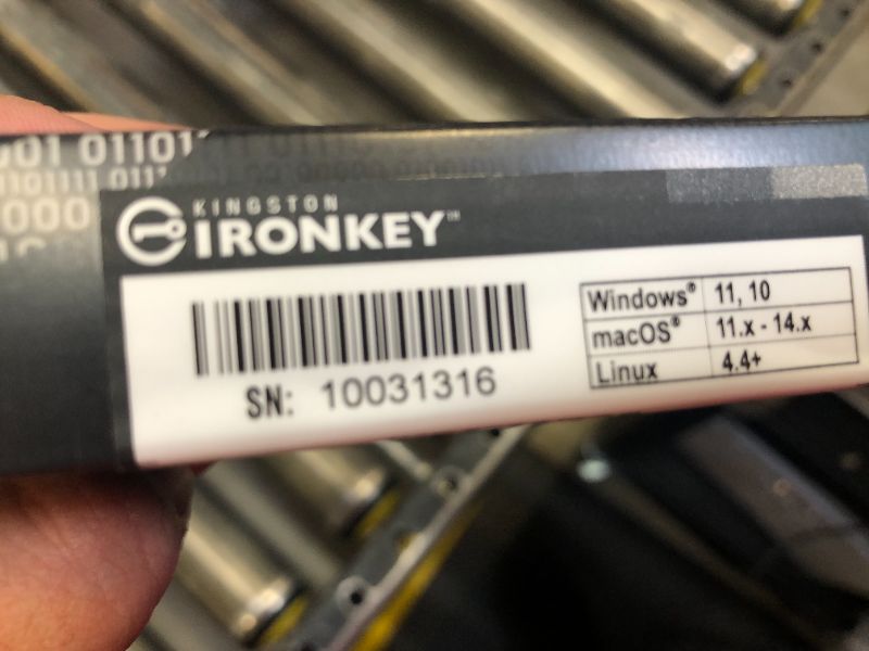 Photo 3 of -FACTORY SEALED- Kingston Ironkey D500S 8GB Encrypted Flash Drive | Dual Hidden Partition | FIPS 140-3 Level 3 | XTS-AES 256-bit | BadUSB and Brute Force Protection | Multi-Pin Option | IKD500S/8GB