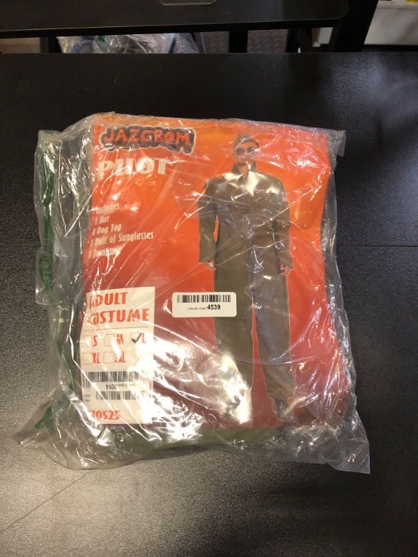 Photo 1 of JAZGROM Men's Fighter Pilot Costume Adult Air Force Flight Jumpsuit With Aviator Hat Military Accessory Halloween Costumes