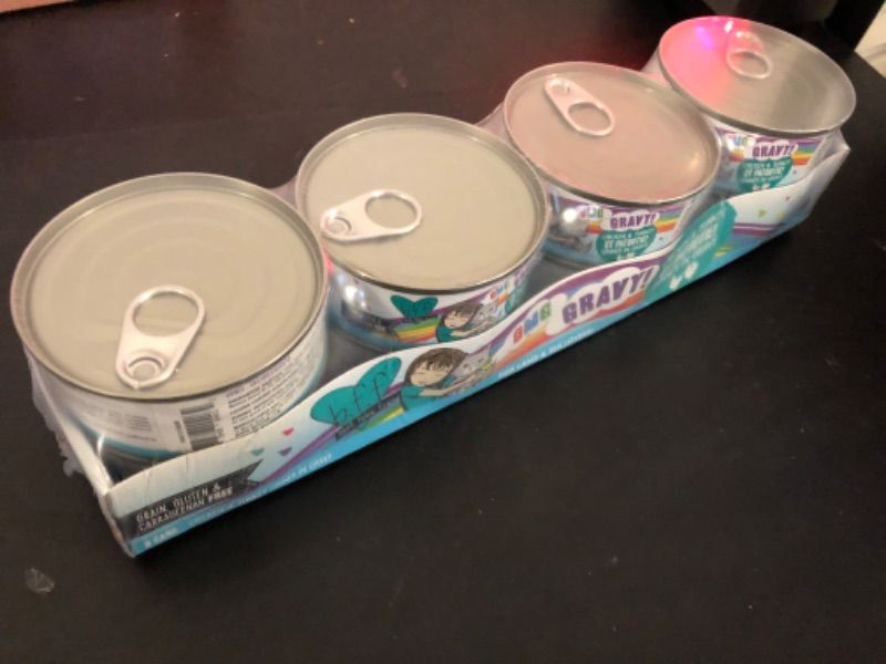 Photo 1 of       exp date 04/2027----BFF OMG QT Patootie! Chicken & Turkey Dinner in Gravy Grain-Free Canned Cat Food, 5.5-oz,  
