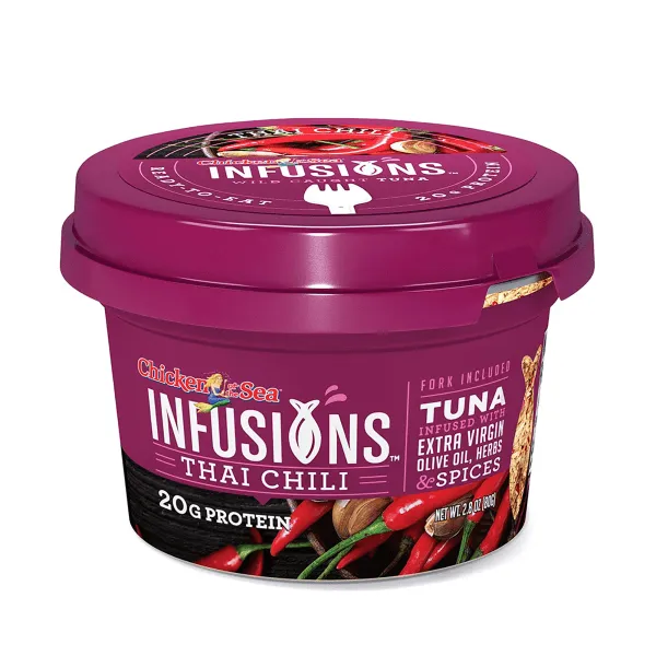 Photo 1 of Chicken of the Sea Infusions Tuna with Thai Chili 2.8 Oz 6 Pack - Best by 1/28/2025
