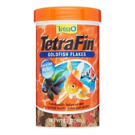 Photo 1 of Tetra TetraFin Goldfish Flakes - 2.2 oz canister PACK OF 2 