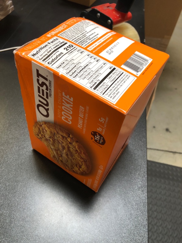 Photo 3 of 12 PCK Quest Nutrition Protein Cookie - Peanut Butter EXP 05/17/25