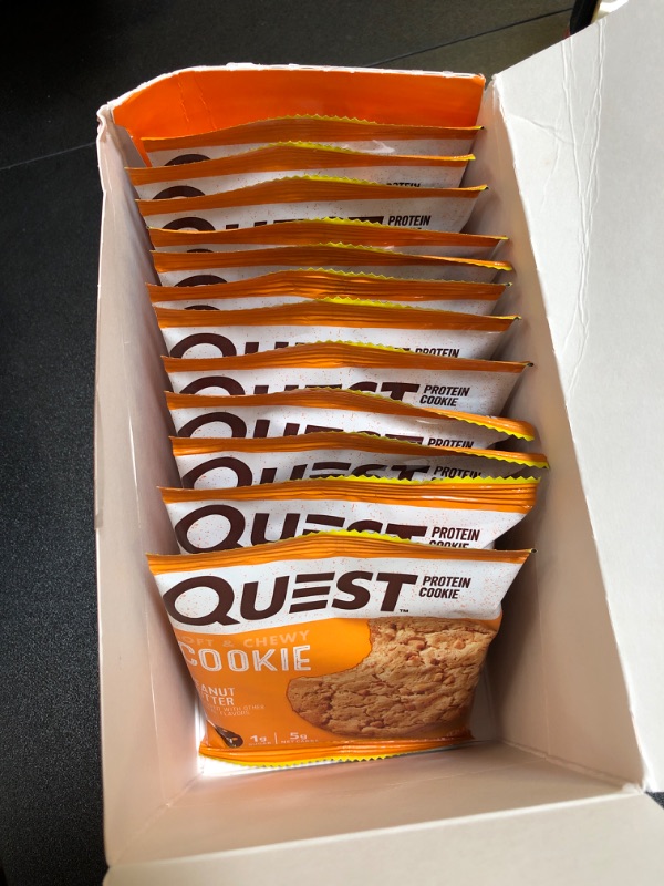 Photo 2 of 12 PCK Quest Nutrition Protein Cookie - Peanut Butter EXP 05/17/25