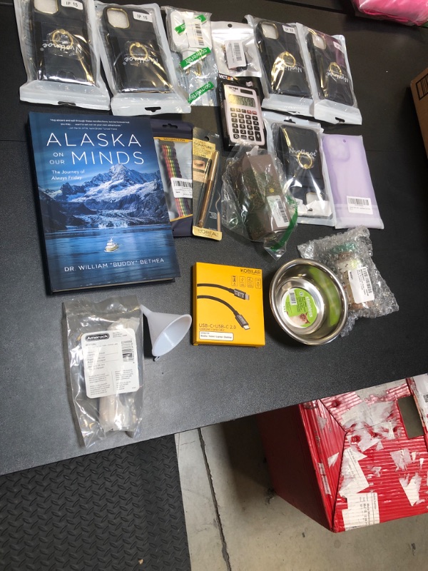 Photo 1 of 15 PCS MISC. ITEMS BAG LOT - SOLD AS IS