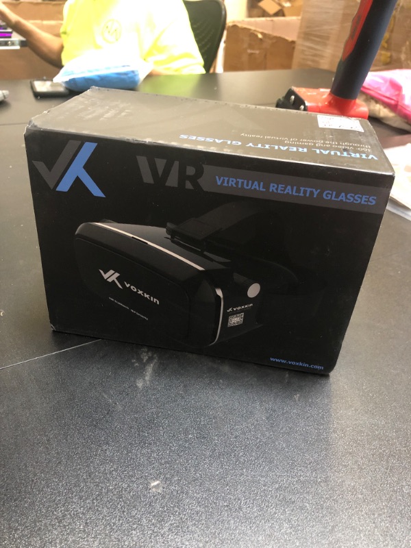 Photo 3 of [Updated & Fixed] VR Headset Game System - High Definition Virtual Reality 3D Glasses for Kids and Adults - Optical Lens, Adjustable Strap - Compatible with iPhone and Android (3.5" to 6.5")