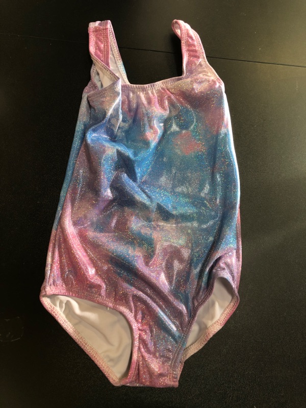 Photo 2 of DANSHOW Leotards for Girls Gymnastics Dance Ballet Tank Sparkly One Piece(51001-100)