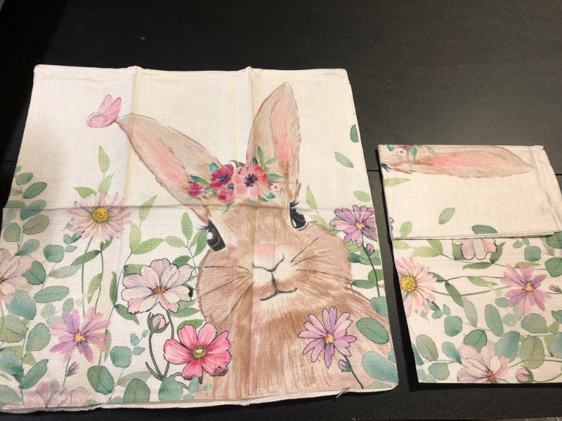 Photo 1 of 2 Pack Bunny Pillowcase Covers 