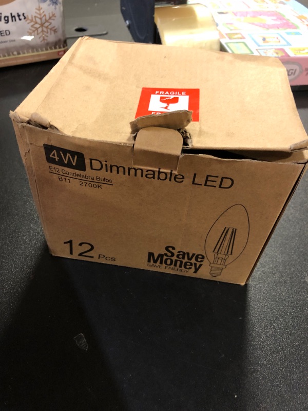 Photo 3 of 11-Pack Dimmable E12 LED Candelabra Bulbs 40Watt Equivalent