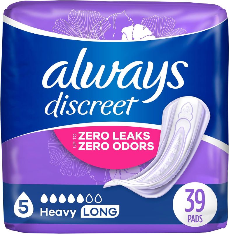 Photo 1 of Always Discreet Adult Postpartum Incontinence Underwear for Women - Maximum Protection