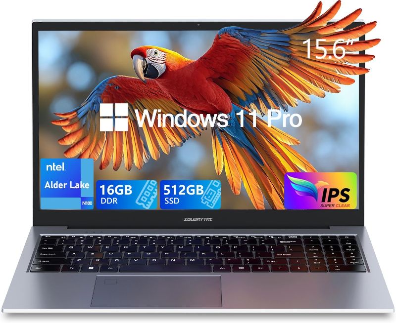 Photo 1 of 15.6 inch Intel N100 LAPTOP

16GB DDR4+512GB PCIe SSD

