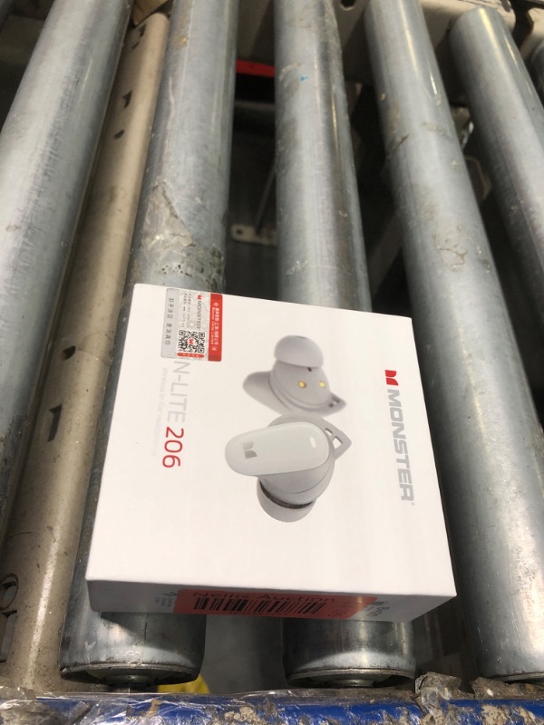 Photo 2 of Monster N-Lite 206 Bluetooth Earbuds, True Wireless Earbuds with Clear Talk, Bluetooth 5.4 Earphones Headphones Built-in Mic, Touch Control, Comfortable Fit, Type-C Charging, 25H Playback, White