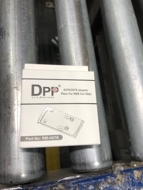 Photo 1 of DPP Titanium Mount/Adapter Plate Compatible with RMR Cut Slide Without Thread Post and Holosun 407K/507K/EPS Carry/EPS/RomeoZero ——RM-H07K