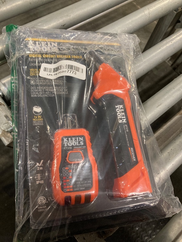 Photo 1 of Klein Tools 80064 AC Circuit Breaker Kit with GFCI Digital Circuit Breaker Finder, Non-Contact Voltage Tester Pen and Zipper Bag, 3-Piece