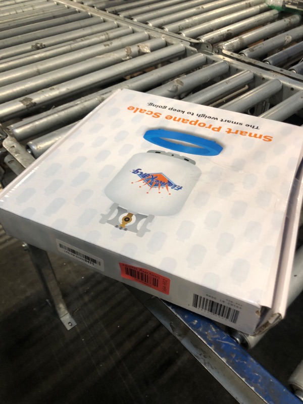 Photo 1 of Flame King Smart Wireless Propane Tank Scale - Bluetooth Gas Gauge with App Connectivity for BBQ and Grills Monitors Multiple Propane Cylinders - 20/30/40 lb Tanks