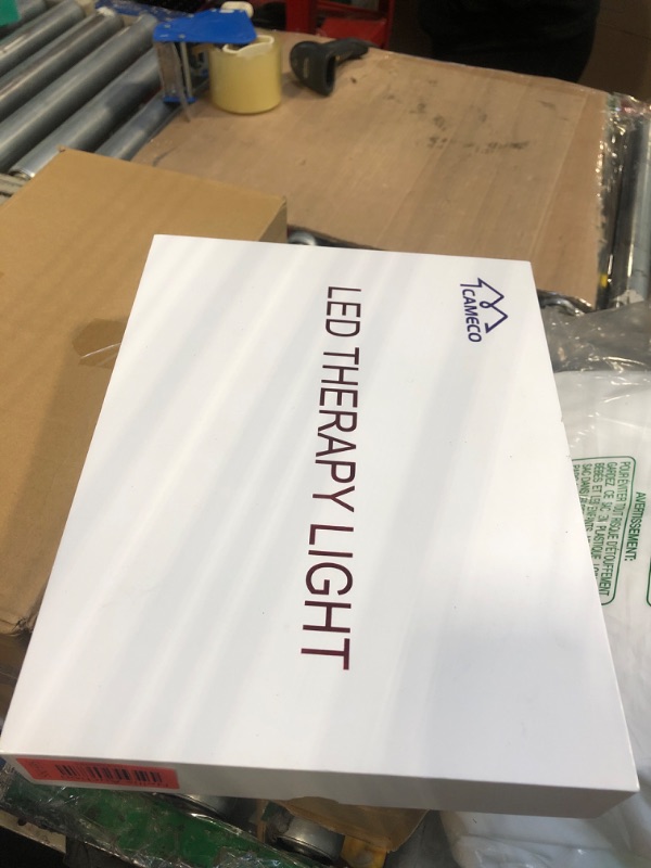 Photo 1 of LED Red Light Therapy for Feet & Body, CAMECO 640nm & 660nm & 880nm Infrared Light Therapy Belt for Foot Pain & Neuropathy, Wearable Foot Therapy Wrap, Timer, 3 Temperature Setting