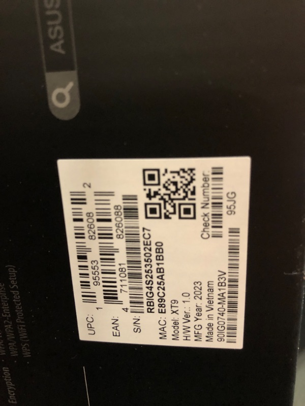 Photo 4 of ASUS ZenWiFi XT9 AX7800 Tri-Band WiFi6 Mesh WiFiSystem (2Pack), 802.11ax, up to 5700 sq ft & 6+ Rooms, AiMesh, Lifetime Free Internet Security, Parental Controls, 2.5G WAN Port, UNII 4, Charcoal