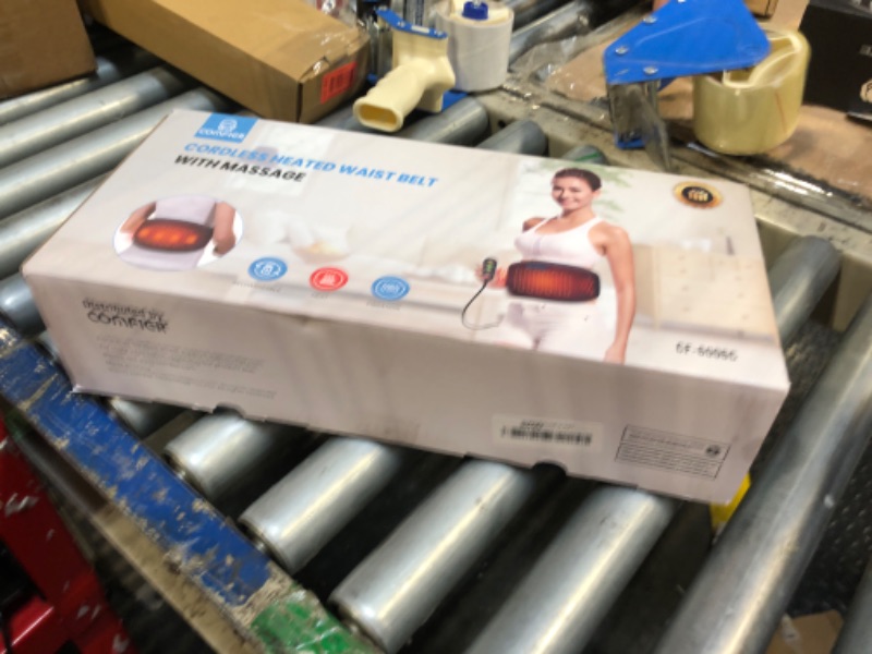 Photo 1 of COMFIER Cordless Heating Pad for Back Pain Relief,Lower Back Massaager with Heat, Heat Pads for Back,Cramps,Lumbar,Abdominal,Leg, Arthritic Pain, Gifts for Mom Dad