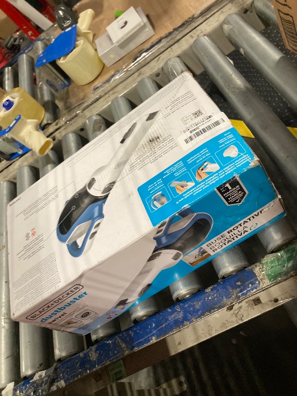 Photo 1 of BLACK+DECKER dustbuster AdvancedClean Cordless Handheld Vacuum, Compact Home and Car Vacuum with Crevice Tool (CHV1410L)