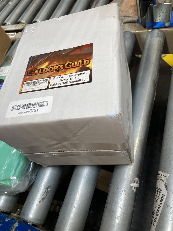 Photo 1 of Galdor's Guild Mimic Chest Dice Storage Box | Free Lock & Key | Compatible with Dungeons & Dragons Players, Dungeon Master/DM RPG Gaming | Holder Vault Case | Holds 6 Sets of Polyhedral Dice (Large)