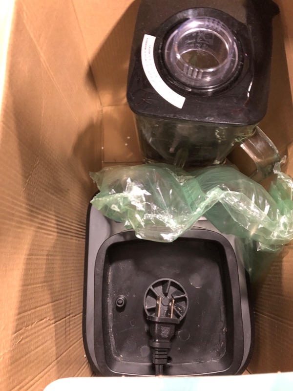 Photo 1 of *FOR PARTS ONLY* 
*WILL NEED TO BE CLEANED* Smoothie Blender, Facelle Countertop Blender for Kitchen, 55 oz Glass blender for smoothies and Shakes, Licuadora, Smoothie maker with touchscreen 3+P Speeds, Cleaning brush ? removable SS304 blade
