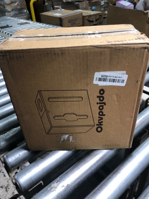 Photo 1 of Trash Bag Dispenser & Grocery Bag Holder -2 in 1-Bamboo Plastic Bag Holder with Large Storage Capacity and Wall-Mounted Design, Grocery Garbage Bag Organizers for Kitchen and Laundry Room Organization