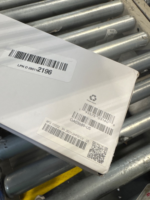 Photo 1 of Google Nest WiFi Pro - Wi-Fi 6E - Reliable Home Wi-Fi System with Fast Speed and Whole Home Coverage - Mesh Router - 2 Pack - Snow