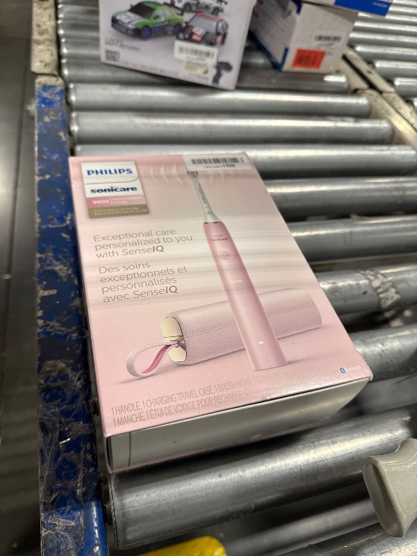 Photo 2 of **FOR PARTS ONLY** Philips Sonicare 9900 Prestige Rechargeable Electric Power Toothbrush with SenseIQ, Pink, HX9990/13