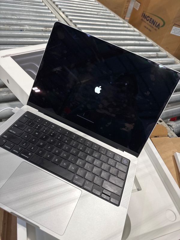 Photo 5 of Apple 2024 MacBook Pro Laptop with M4 chip with 10?core CPU and 10?core GPU: Built for Apple Intelligence, 14.2-inch Liquid Retina XDR Display, 16GB Unified Memory, 512GB SSD Storage; Silver